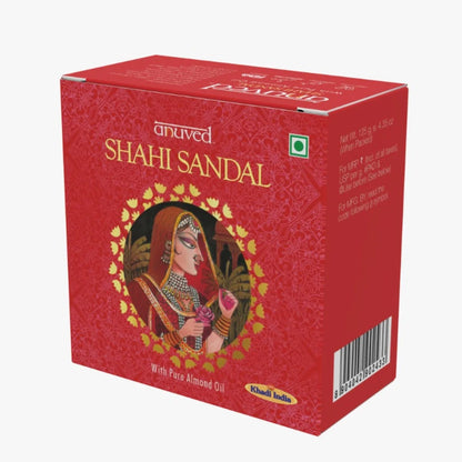 Anuved Shahi Sandal [Chandan] Soap - 125g