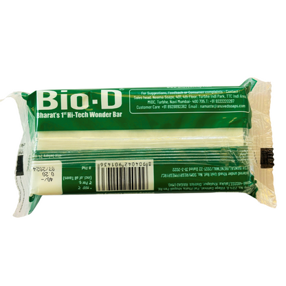 Bio-D green Laundry Bar (Pack of 6) is tough on dirt and soft on fabric as well as hands. Brightens your clothes as new, consumes less water & saves Marine Life 200gms each