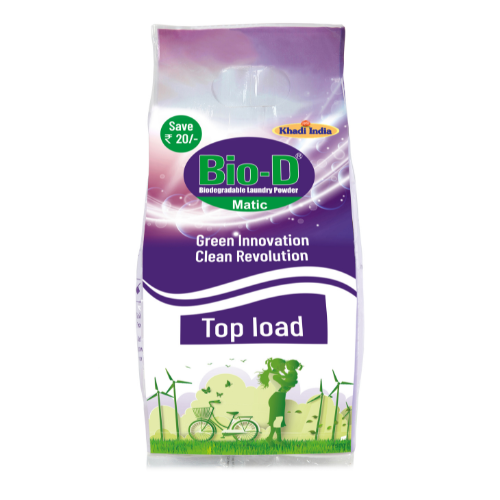 Bio-D Matic Top Load Laundry Powder(Pack of 3)- 500g X 3N
