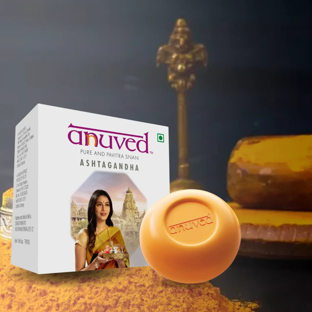 Anuved Ashtagandha Soap - 125g