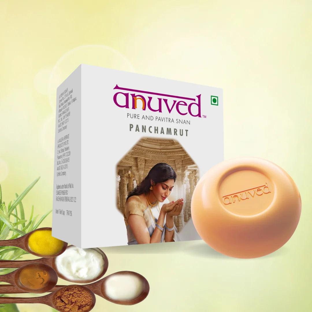 Anuved Panchamrut Soap - 125g