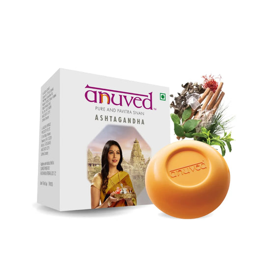 Anuved Ashtagandha Soap - 125g