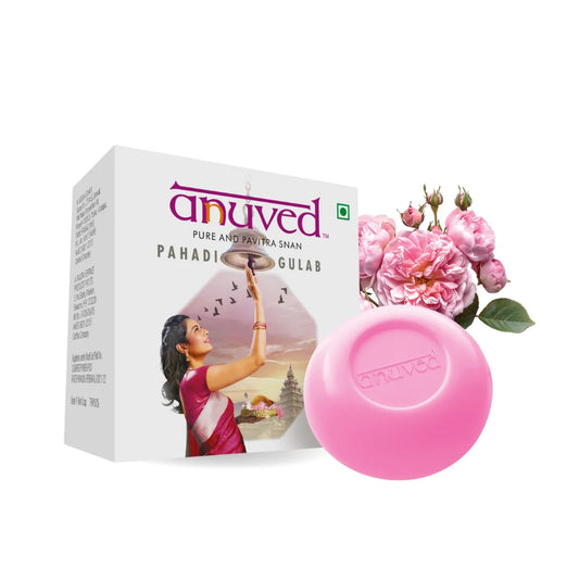 Anuved Pahadi Gulab [Rose] Soap - 125g