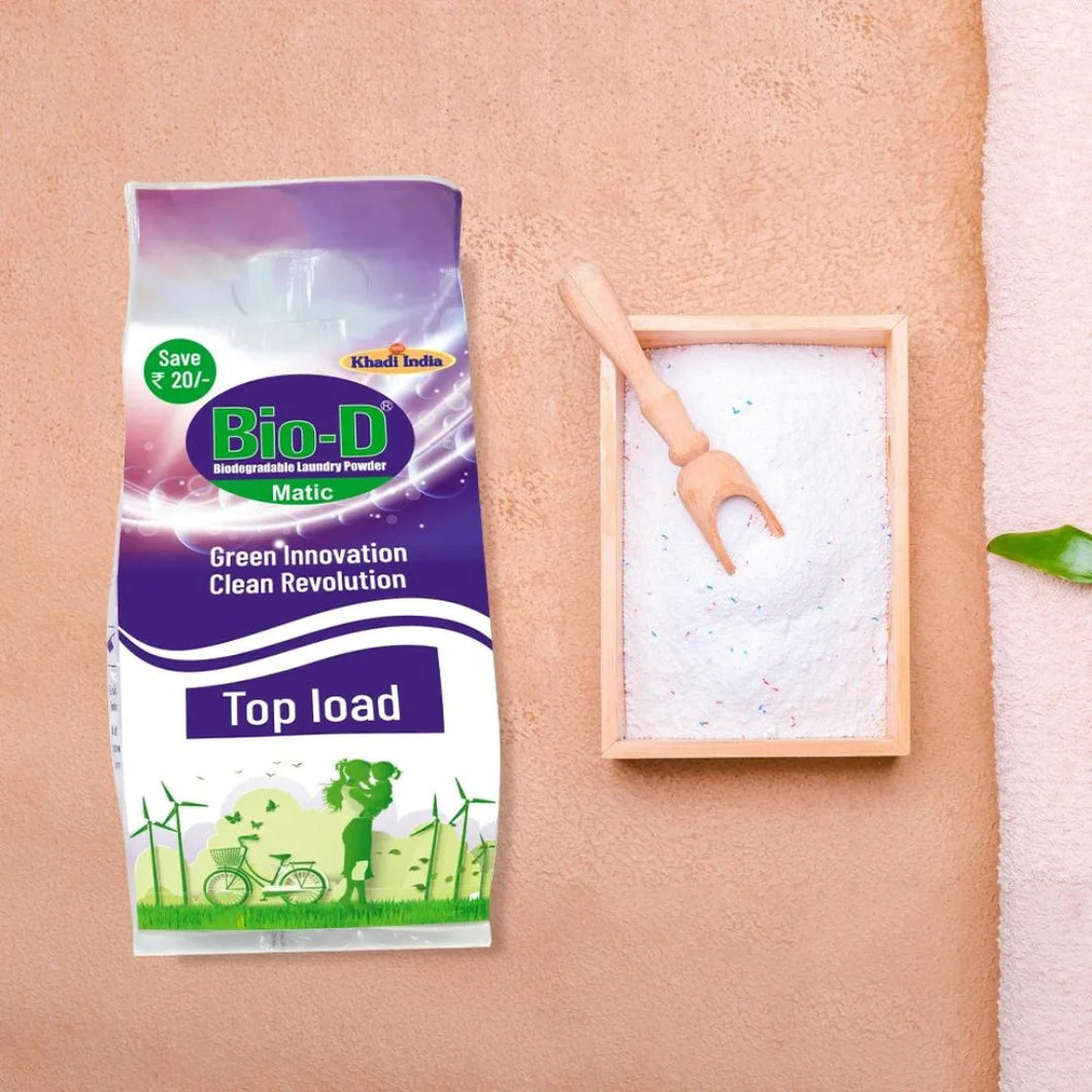 Bio-D Matic Top Load Laundry Powder - 500 g