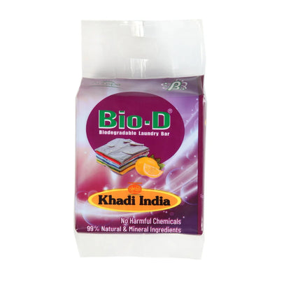 Bio-D green Laundry Bar is tough on dirt and soft on fabric as well as hands. Brightens your clothes as new, consumes less water & saves Marine Life 1600gms (2 Packs of 4pcs each)