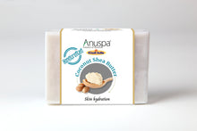 Load image into Gallery viewer, Anuspa Khadi Handcrafted Herbal Coconut Shea Butter Soaps for skin hydration 100gms

