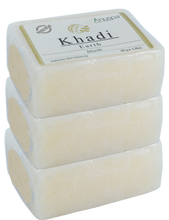 Load image into Gallery viewer, Anuspa Handcrafted Herbal Khadi Earth Musk Soaps for Tranquillity Blend, Pack Of 3(125g each )
