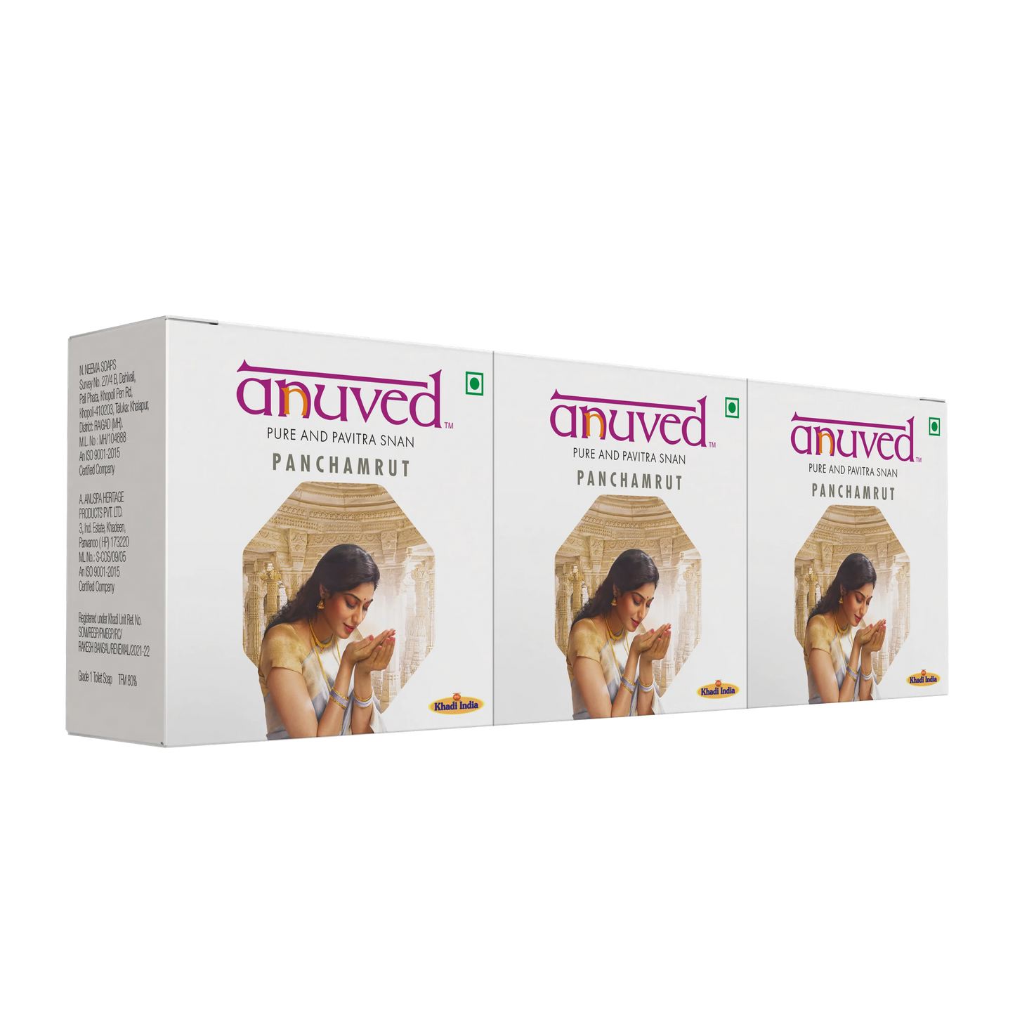 Anuved Panchamrut Soap - 125g