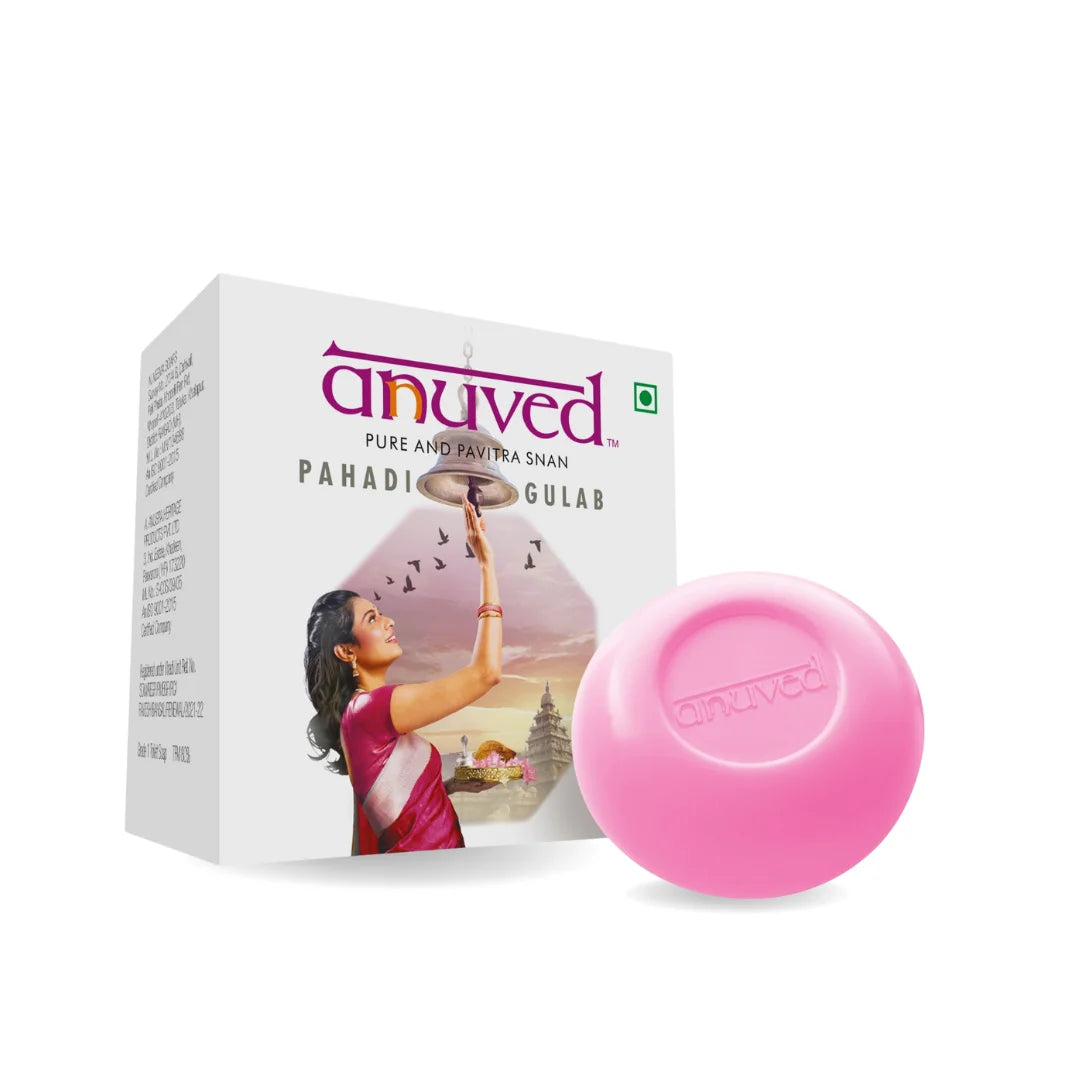 Anuved Pahadi Gulab [Rose] Soap - 125g