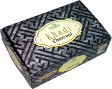 Load image into Gallery viewer, Anuspa Khadi Handcrafted Herbal Charcoal Soap for smoother &amp; brighter look 125gms (Pack of 6)
