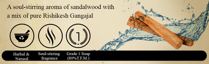 Anuved Chandanam [Sandalwood] Soap - 125g each