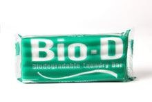 Load image into Gallery viewer, Bio-D green Laundry Bar is tough on dirt and soft on fabric as well as hands. Brightens your clothes as new, consumes less water &amp; saves Marine Life 200gms each (Pack of 6)
